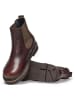 Birkenstock Leren chelseaboots "Highwood" bruin - wijdte S