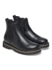 Birkenstock Leder-Chelsea-Boots "Highwood" in Schwarz - Weite S