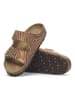 Birkenstock Pantoletten "Arizona" in Hellbraun