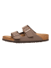 Birkenstock Pantoletten "Arizona" in Hellbraun - Weite N