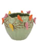 daan kromhout Bloempot "Bird" groen/meerkleurig - (H)22 x Ø 28 cm