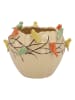 daan kromhout Bloempot "Bird" beige/meerkleurig - (H)22 x Ø 28 cm
