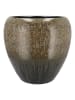 daan kromhout Doniczka "Jade" w kolorze khaki - wys. 16 x Ø 14 cm