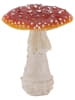 daan kromhout Dekoobjekt "Mushroom" in Rot/ Weiß - (H)18 x Ø 15 cm 