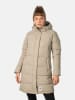 KARI TRAA Płaszcz puchowy "Kyte" w kolorze szarobrązowym
