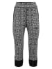 KARI TRAA Merinowoll-Thermounterhose "Rose Capri" in Schwarz/ Grau