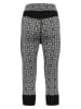 KARI TRAA Merinowoll-Thermounterhose "Rose Capri" in Schwarz/ Grau