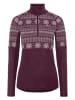 KARI TRAA Merinowoll-Thermounterhemd "Vilma" in Bordeaux