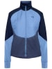 KARI TRAA Hybridjacke "Louise" in Blau/ Grau
