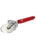 KitchenAid Pizzaschneider in Silber/ Rot - (L)22,5 cm