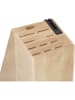 KitchenAid 12tlg. Messerblock-Set in Natur/ Schwarz