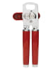 KitchenAid Otwieracz w kolorze srebrno-czerwonym do puszek - dł. 20,3 cm
