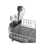 KitchenAid Ociekacz w kolorze srebrno-szarym do naczyń - 44,6 x 15,9 x 32 cm