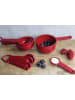 KitchenAid 4er-Set: Messlöffel in Rot