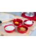 KitchenAid 4er-Set: Frischhaltedosen in Rot - 230 ml