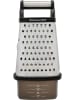 KitchenAid Reibe in Silber/ Schwarz - (H)26 cm