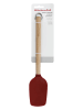 KitchenAid Löffel-Teigschaber in Hellgrau/ Rot - (L)31,6 cm