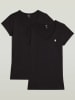 G-Star 2er-Set: Shirts in Schwarz