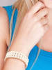 Pearline Perlen-Armband in Weiß