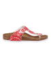 Birkenstock Teenslippers "Gizeh" rood - wijdte S