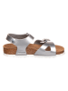 Birkenstock Sandalen "Rio" in Silber