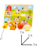 Ulysse 7tlg. Steckpuzzle "The farm" - ab 12 Monaten