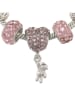 Ulysse Armband "Teddy bear" in Silber/ Rosa