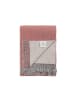 Lanerossi Wohndecke in Rosa/ Grau - (L)180 x (B)130 cm