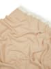 Lanerossi Wolldecke ''Iseo Spina'' in Apricot/ Creme - (L)170 x (B)130 cm