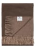 Lanerossi Wollen deken "Ulisse" bruin - (L)180 x (B)130 cm