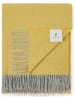 Lanerossi Wollen deken met kasjmieraandeel goudkleurig - (L)180 x (B)130 cm