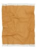 Lanerossi Wollen deken met kasjmieraandeel oranje - (L)180 x (B)130 cm