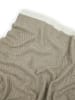 Lanerossi Wollen deken "Rombo" beige - (L)170 x (B)130 cm