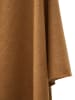 Lanerossi Wollen poncho "Kim" lichtbruin - (L)130 x (B)180 cm