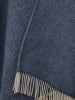 Lanerossi Wollen poncho "Kim" donkerblauw - (L)130 x (B)180 cm