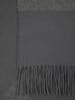 Lanerossi Kaszmirowy szal "Senna" w kolorze szarym - 190 x 35 cm