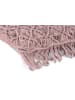 Magma Heimtex Kussenhoes "Fringe" lichtroze - (L)45 x (B)45 cm