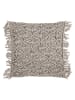 Magma Heimtex Kussenhoes "Fringe" beige - (L)45 x (B)45 cm