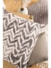 Magma Heimtex Kissenhülle "Marwa" in Grau/ Creme - (L)45 x (B)45 cm