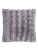 Magma Heimtex Kissenhülle "Aline" in Grau - (L)45 x (B)45 cm