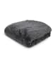 Magma Heimtex Pled "Hanka" w kolorze antracytowym - 200 x 150 cm
