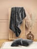 Magma Heimtex Pled "Hanka" w kolorze antracytowym - 200 x 150 cm