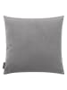 Magma Heimtex Fluwelen kussenhoes "Magali" grijs - (L)50 x (B)50 cm