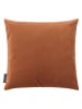 Magma Heimtex Aksamitna poszewka "Selina" w kolorze miedzianym na poduszkę - 40 x 40 cm