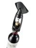 Vacu Vin Korkenzieher "Twister" in Schwarz - (B)7,5 x (H)19,6 x (T)5 cm