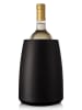 Vacu Vin Wijnkoeler "Elegant" zwart - (H)20,5 x Ø 15 cm