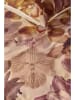 Beddinghouse Satin-Bettwäsche-Set "Orchid" in Lila/ Beige