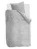 At Home Komplet pościeli sztruksowej "Cosy" w kolorze szarym