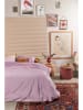 At Home Komplet pościeli sztruksowej "Cosy" w kolorze fioletowym