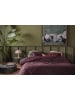 At Home Fluwelen beddengoedset "Forgotten" paars